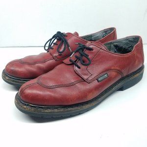 Mephisto Air Relax Red Leather Oxford Split Toe